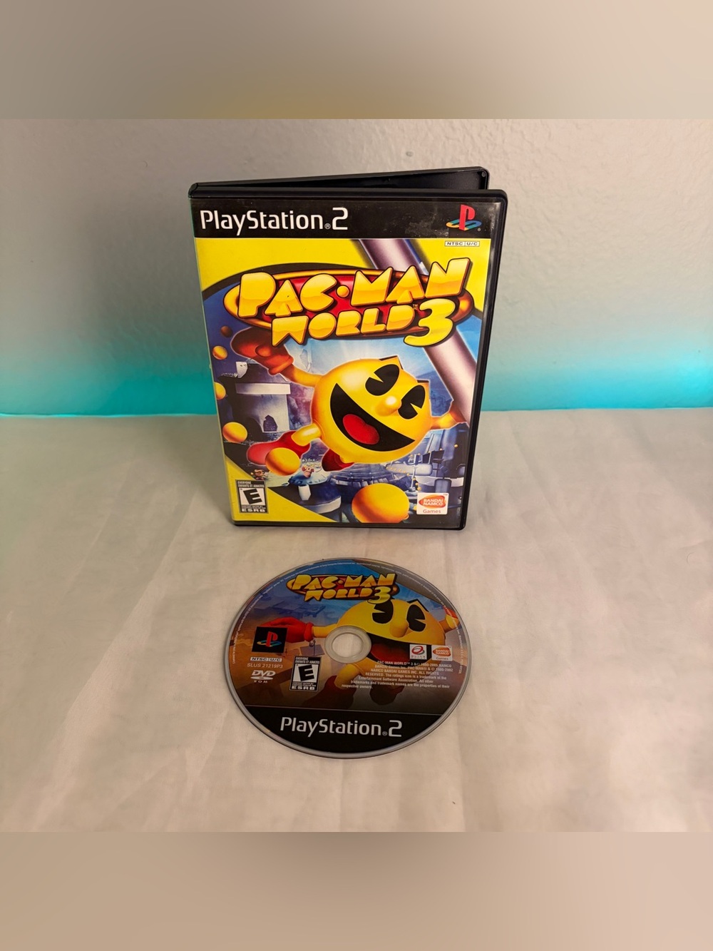 Pac-Man World 3 (PS2 PlayStation 2) Tested No Manual Black Label Tested & Works